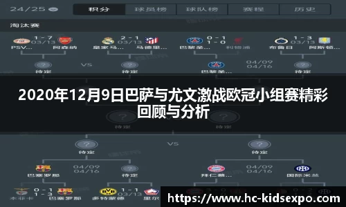 2020年12月9日巴萨与尤文激战欧冠小组赛精彩回顾与分析